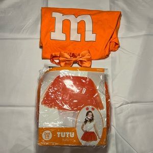 Orange M&M Halloween Costume